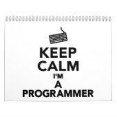 Behalten Sie Ruhe, die ich ein Programmierer bin Kalender (Titelbild)