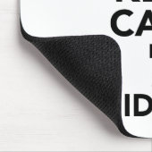 Behalten Sie Ruhe, die ich eine Hebamme bin Mousepad (Ecke)