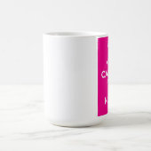 Behalten Sie Ruhe, die ich (fast) eine Kaffeetasse (Mittel)