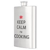 Behalten Sie Ruhe, die ich koche Flachmann (Links)