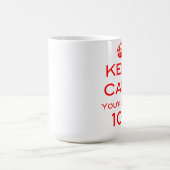 Behalten Sie Ruhe, die Sie die nur 100 Kaffeetasse (Mittel)