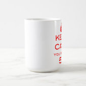 Behalten Sie Ruhe, die Sie die nur 50 Kaffeetasse (Mittel)