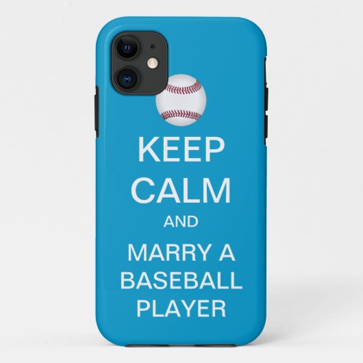BEHALTEN Sie RUHE, einen Baseball-Spieler iPhone 5 Case-Mate iPhone Hülle (Rückseite)
