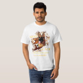 Behalten Sie Ruhe, es ist ein Schäferhund, nicht T-Shirt (Vorne ganz)
