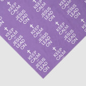 Behalten Sie Ruhe gelassenen Jesus, - christliches Seidenpapier (Ausschnitt)