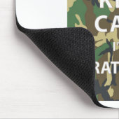 Behalten Sie Ruhe - ich bin ein Fallschirmjäger Mousepad (Ecke)