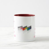 Behalten Sie Ruhe - ich tue Ihre Nagel-Tasse Tasse (Zentrum)