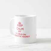 Behalten Sie Ruhe, indem Sie an auf Kaffeetasse (Vorderseite Links)