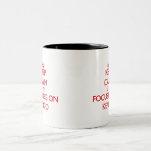 Behalten Sie Ruhe, indem Sie an auf Kendo sich Zweifarbige Tasse