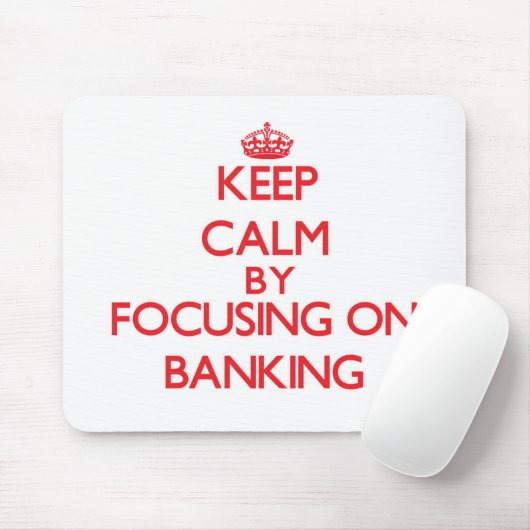 Behalten Sie Ruhe, indem Sie auf Bankwesen sich Mousepad (Mit Mouse)