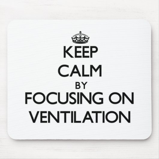 Behalten Sie Ruhe, indem Sie auf Belüftung sich Mousepad (Vorne)
