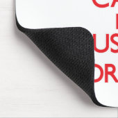 Behalten Sie Ruhe, indem Sie auf Drogen sich Mousepad (Ecke)