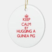 Behalten Sie Ruhe, indem Sie ein Meerschweinchen Keramik Ornament (Links)