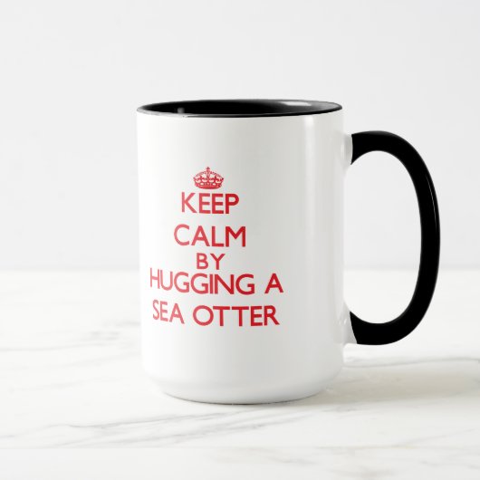 Behalten Sie Ruhe, indem Sie einen Seeotter Tasse (Rechts)