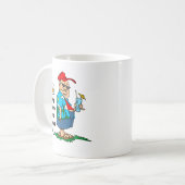 behalten Sie Ruhe Kaffeetasse (Vorderseite Links)