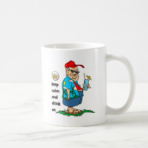 behalten Sie Ruhe Kaffeetasse