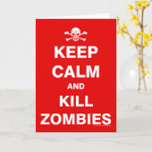 Behalten Sie Ruhe Karte (Gelbe Blume)