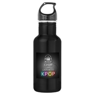 BEHALTEN Sie RUHE (Kpop Version) Trinkflasche