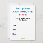 BEHALTEN Sie RUHE lassen uns diese Debatte auf Einladung (Rückseite)