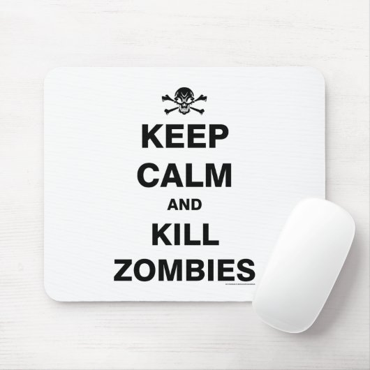 Behalten Sie Ruhe Mousepad (Mit Mouse)
