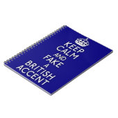 Behalten Sie Ruhe Notizblock (Linke Seite)