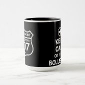 Behalten Sie Ruhe, oder ich werde Bolus das Tasse (Zentrum)