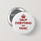 Behalten Sie Ruhe? Pfft! Button (Vorne & Hinten)