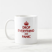 Behalten Sie Ruhe? Pfft! Kaffeetasse (Links)