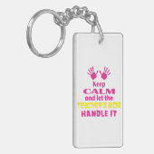 Behalten Sie Ruhe Schlüsselanhänger (Vorderseite links)