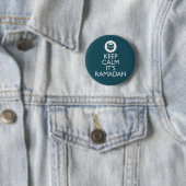 behalten Sie Ruhe sein Ramadan Button (Beispiel)