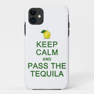 Behalten Sie Ruhe u. führen Sie die Tequila iPhone Case-Mate iPhone Hülle