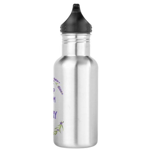 "Behalten Sie Ruhe u. Gary auf" Reise-Flasche Edelstahlflasche