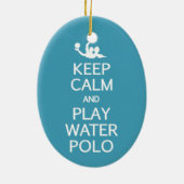 Behalten Sie Ruhe-u. Keramik Ornament (Hinten)