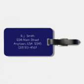 Behalten Sie Ruhe u. kreuzen Sie häufig, Gepäckanhänger (Rückseite horizontal)