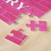 Behalten Sie Ruhe u. machen Sie Rosa weiter Puzzle (Seite)