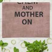 Behalten Sie Ruhe u. Mutter an Handtuch (Gefaltet)