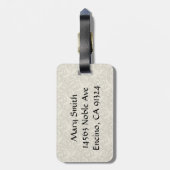 Behalten Sie Ruhe u. Piaffe auf Dressage Gepäckanhänger (Rückseite vertikal)