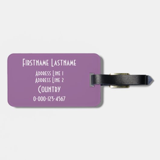 Behalten Sie Ruhe u. singen Sie auf Gepäckanhänger (Rückseite horizontal)