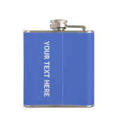 Behalten Sie Ruhe u. Ski auf kundenspezifischer Flachmann (Rückseite)