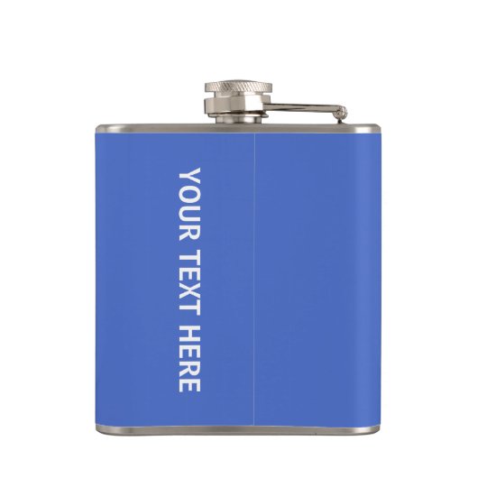 Behalten Sie Ruhe u. Ski auf kundenspezifischer Flachmann (Rückseite)