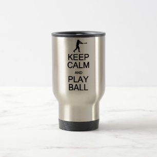 Behalten Sie Ruhe-u. Spiel-Ball-Tasse - Art, Farbe Reisebecher