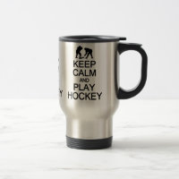 Behalten Sie Ruhe-u. Spiel-Hockey-Tasse - Art,