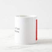 Behalten Sie Ruhe-u. Spiel-Rugby Kaffeetasse (Mittel)