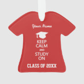 Behalten Sie Ruhe u. studieren Sie auf Ornament (Rückseite)