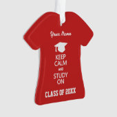 Behalten Sie Ruhe u. studieren Sie auf Ornament (Vorderseite)