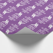 Behalten Sie Ruhe u. tanzen Sie auf Geschenkpapier (Ecke)