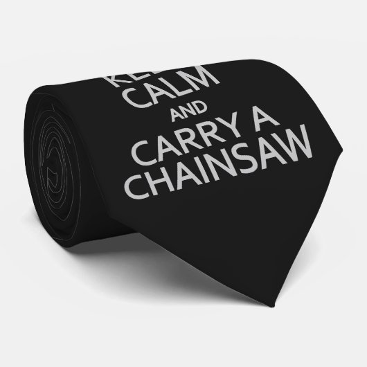 Behalten Sie Ruhe u. tragen Sie eine Krawatte (Gerollt)