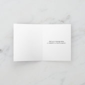 Behalten Sie Ruhe u. werfen Sie auf Notecard Karte (Innenseite)