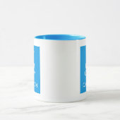 Behalten Sie Ruhe und Aas (Krähe) Tasse (Zentrum)