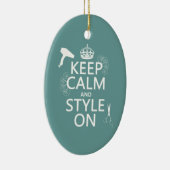 Behalten Sie Ruhe und Art auf (irgendeine Keramikornament (Rechts)